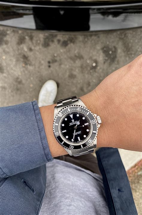 rolex submariner luminescence|rolex submariner on wrist.